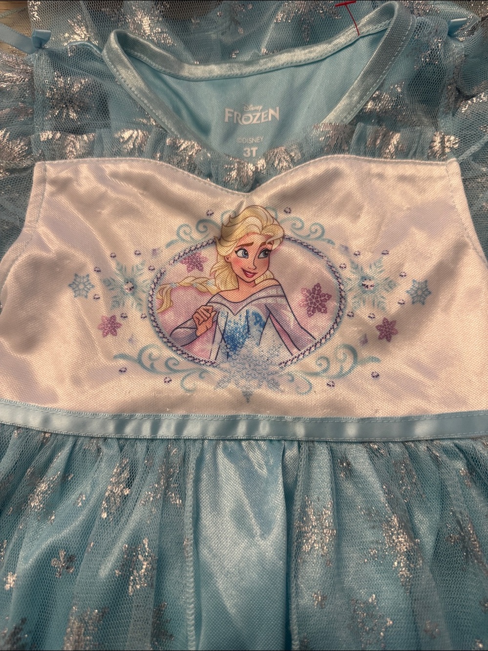 Disney Frozen Elsa fantasy nightgown / dress-up costume - Picture 3 of 3